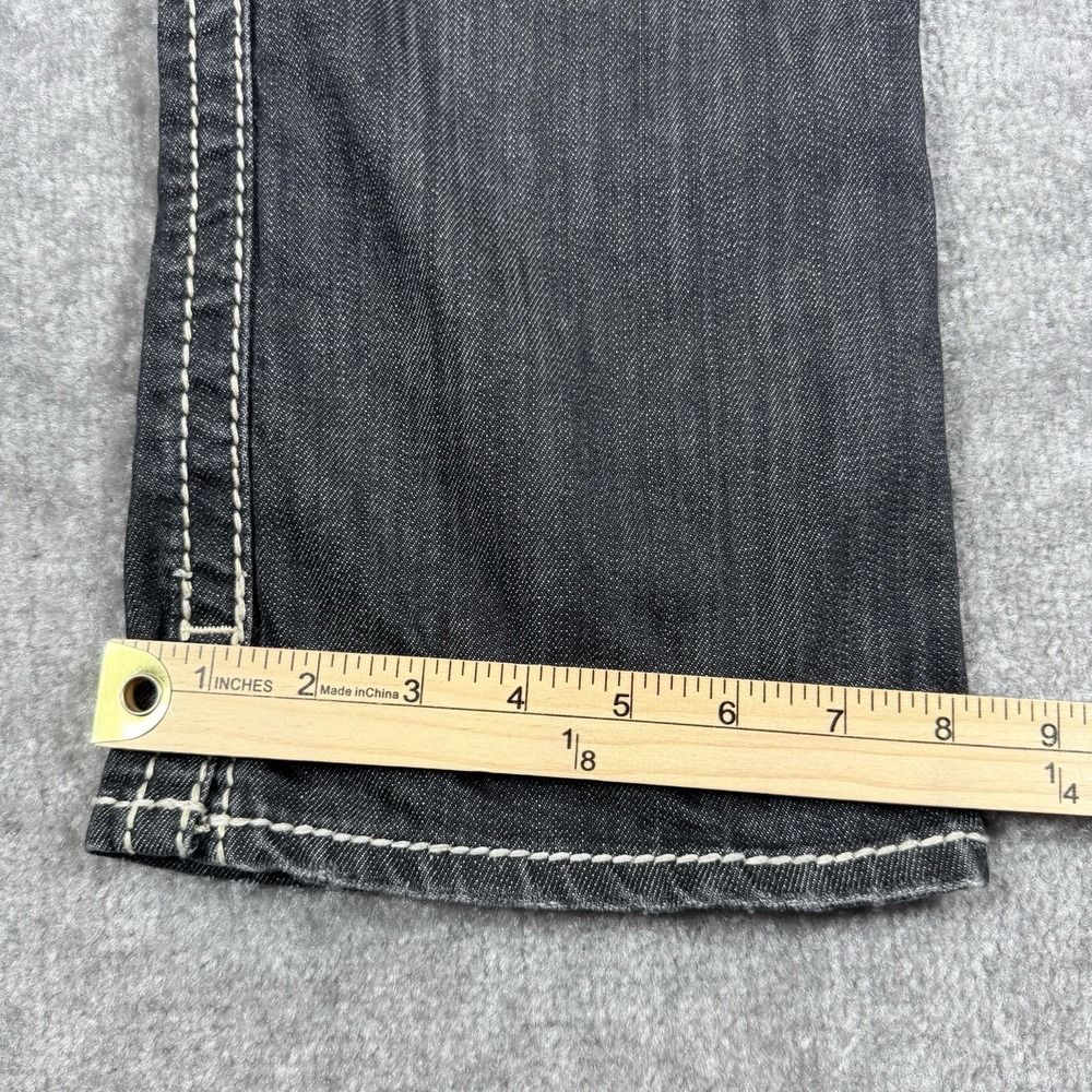 Silver Jeans Women's 31x32‎ Gray McKenzie Slim Bootcut Low Rise Pocket Flaps - Picture 9 of 10